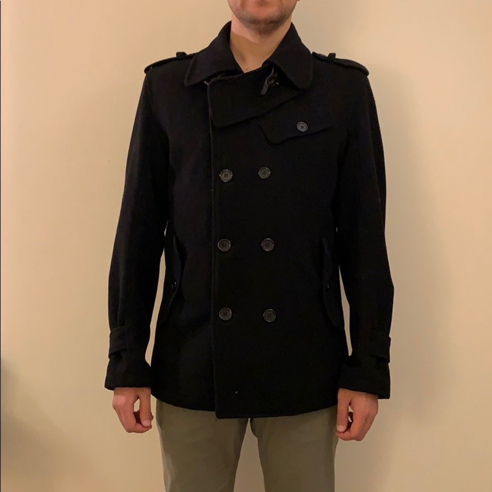Polo Garage Wool Peacoat